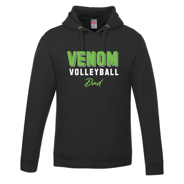 Venom Volleyball Apex/Premium Dad Hoodie (Print Logo)