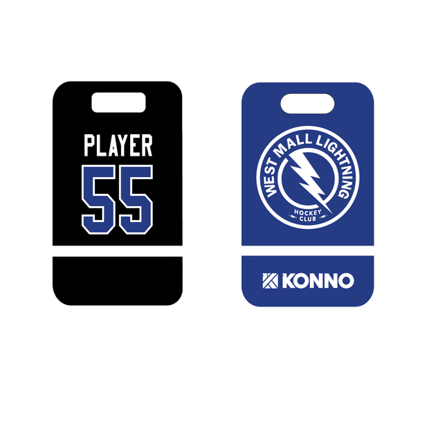 West Mall Lightning Custom Bag Tag (Sublimated)