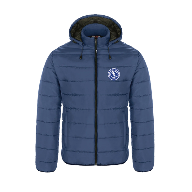West Mall Lightning CX2 Glacial Puffy Jacket with Detachable Hood (Patch Logo)