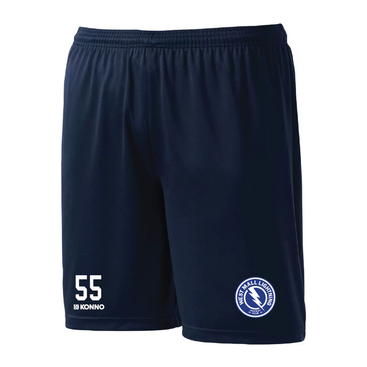 West Mall Lightning Training Shorts (Print Logo)