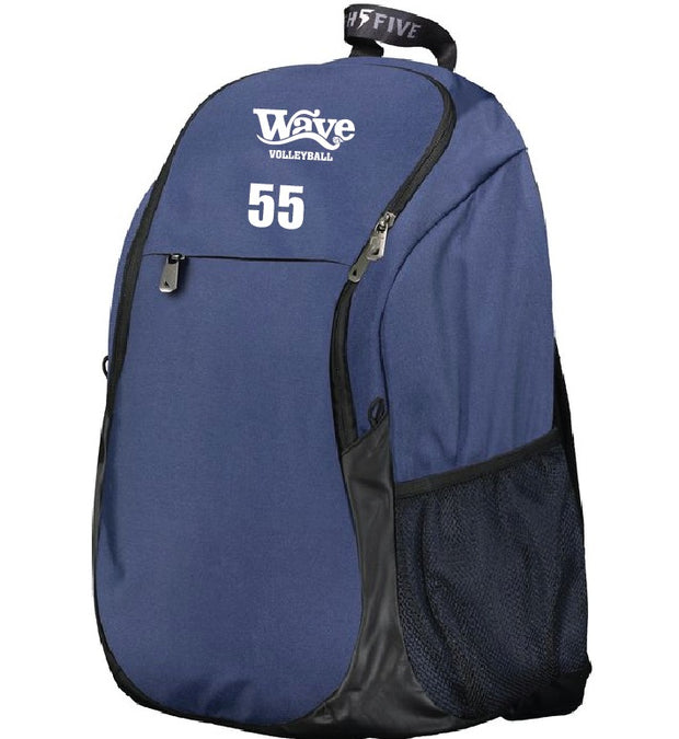 Wave Volleyball Backpack (Print Logo)