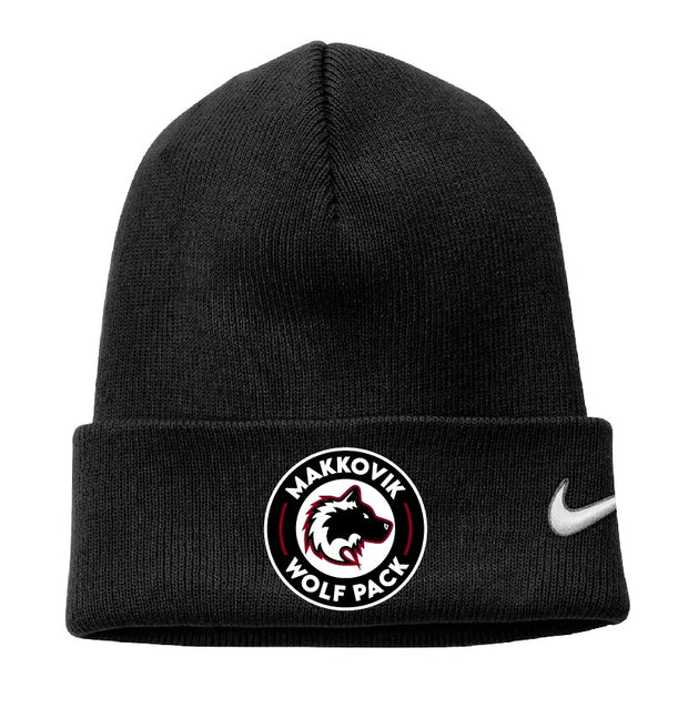 Makkovik Wolf Pack Nike Team Beanie (Patch Logo)