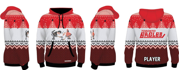 Toronto Eagles Hockey Christmas Sweater (Sublimated)
