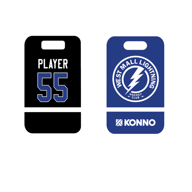 West Mall Lightning Custom Bag Tag (Sublimated)