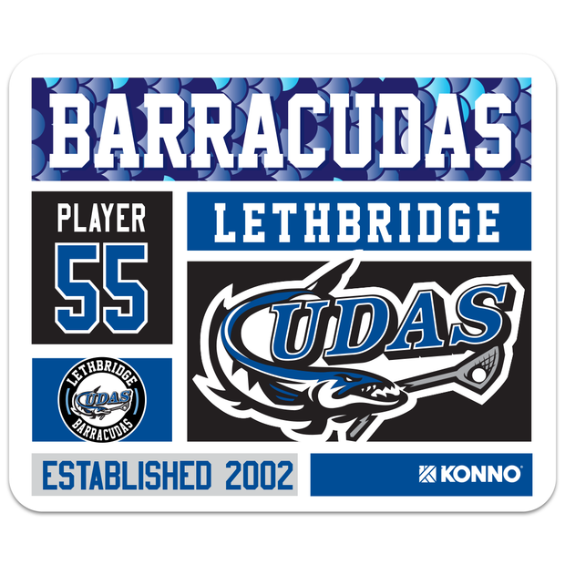 Barracudas Personalized Sherpa Blanket (Sublimated)