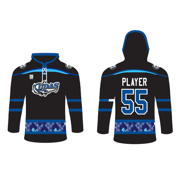 Barracudas Custom Hockey Hoodie (Sublimated)