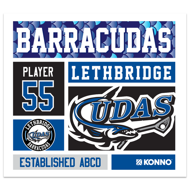 Barracudas Sublimated Custom Tumbler (Sublimated Design)