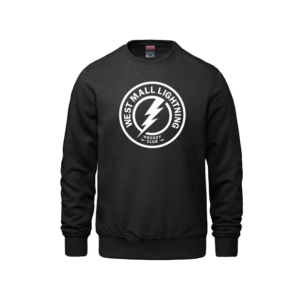 West Mall Lightning Premium Crewneck (Print Logo)