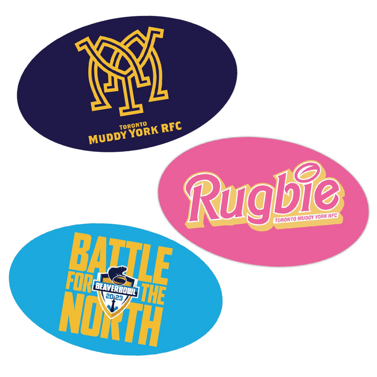 Muddy York Bumper Stickers
