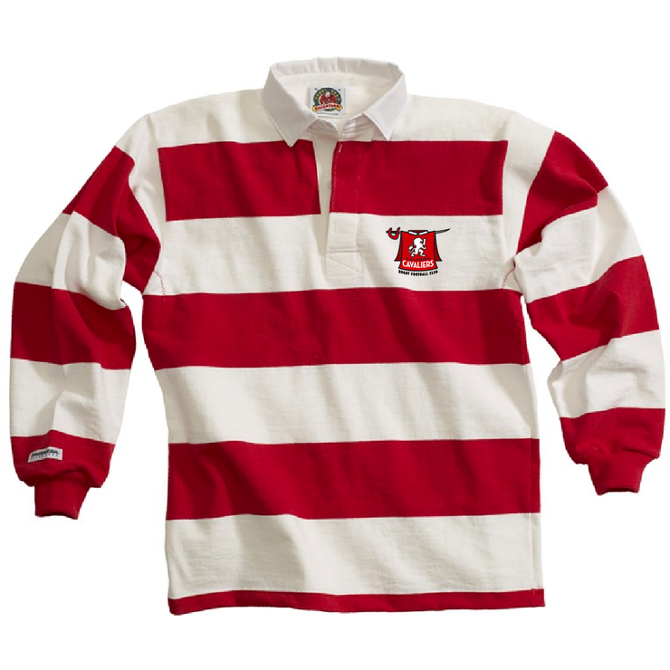 Caledon Cavaliers Traditional Cotton Rugby Jersey (Direct Embroidery)