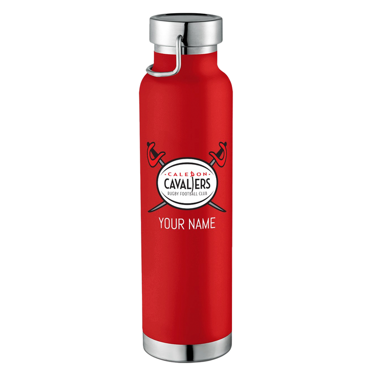 Caledon Cavaliers Custom Stainless Steel Wide-Mouth Insulated Bottle 22 oz (Digital Inkjet)