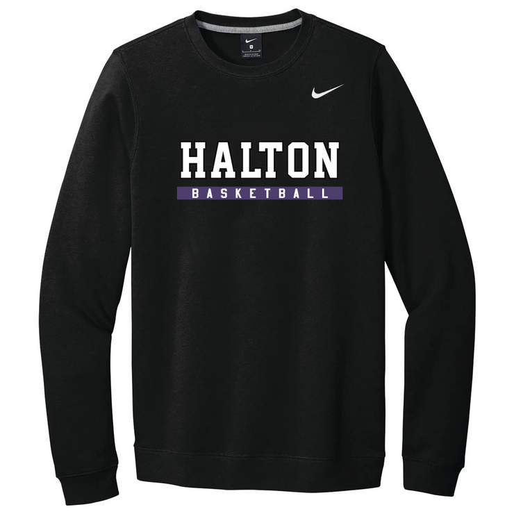 Halton Nike Club Fleece Crewneck (Print Logo)