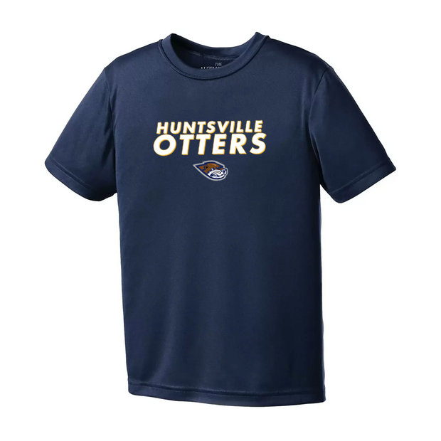 Otters Performance Tee (Light Print Logo)