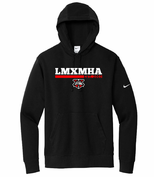 Xtreme Minor Hockey Nike Club Fleece Hoodie (Print Logo)