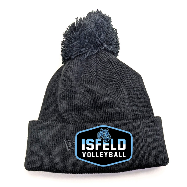 Isfeld Volleyball New Era Pom Pom Toque (Custom Patch)