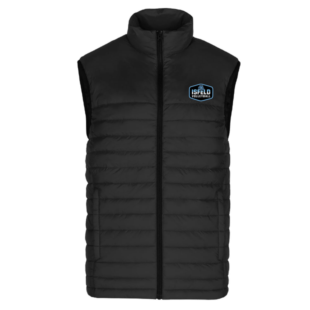 Isfeld Volleyball Puffy Vest (Custom Patch Logo)