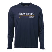 Labrador West Lakers Long Sleeve Performance Tee (Print Pro Logo Light)