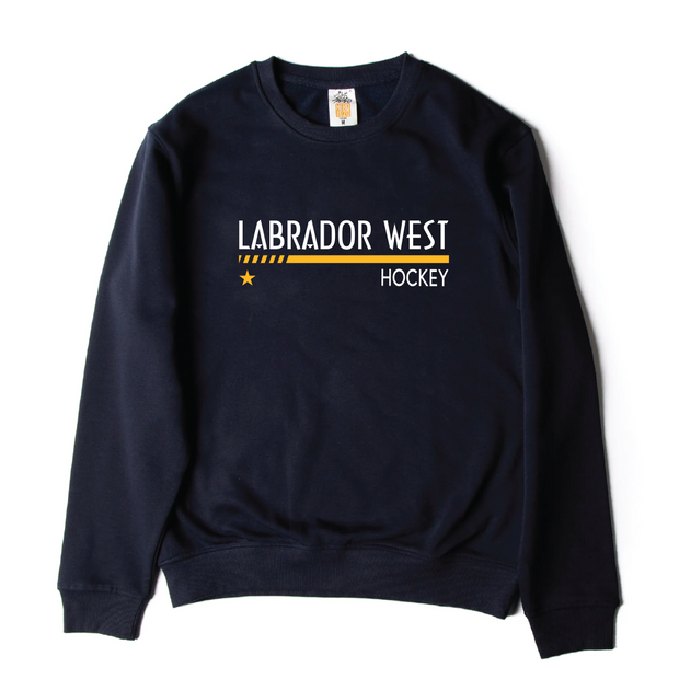 Labrador West Lakers Premium Crewneck (Print Pro Logo Light)