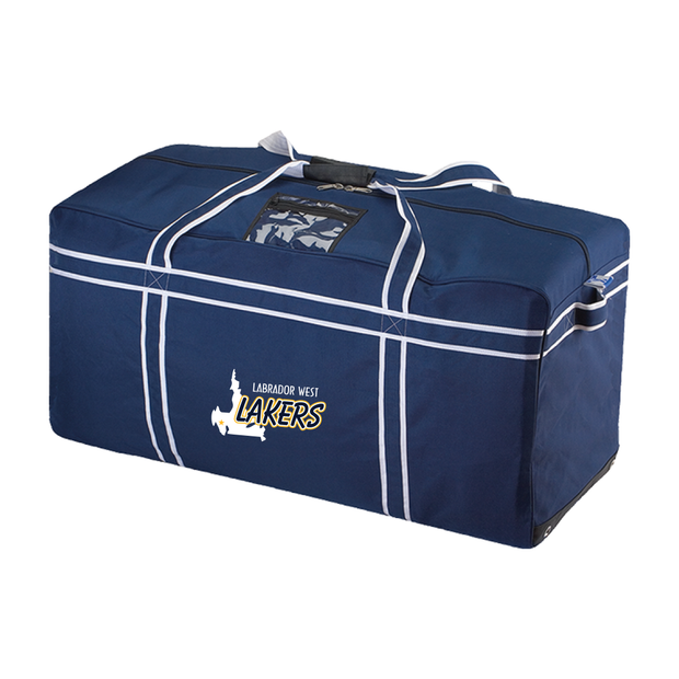 Labrador West Lakers Team Hockey Bag (Full Logo)