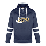 Labrador West Lakers Hockey Hoodie (Twill Patch Full Logo Light)