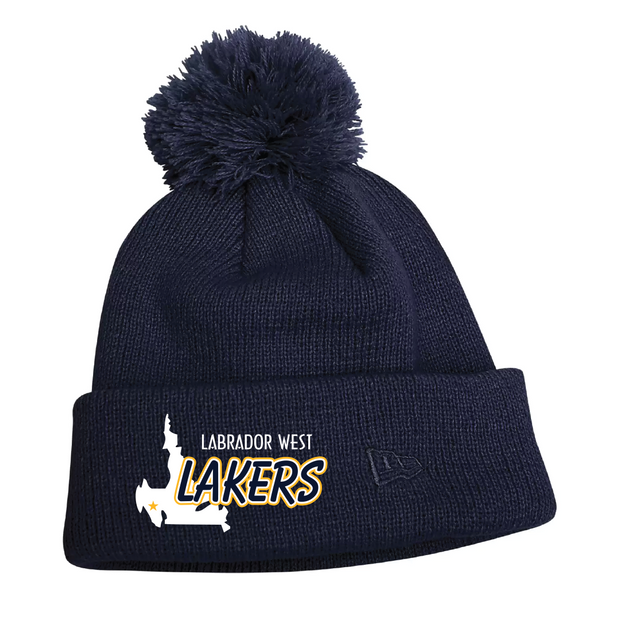 Labrador West Lakers New Era Pom Pom Toque (Embroidered Logo)