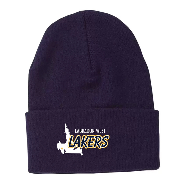 Labrador West Lakers Knit Cuff Toque (Embroidered Logo)