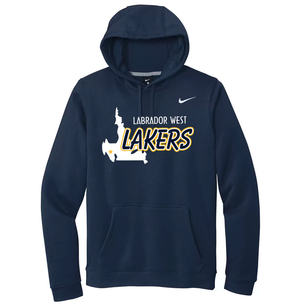 Labrador West Lakers Nike Swoosh Pullover Fleece Hoodie (Twill Patch)