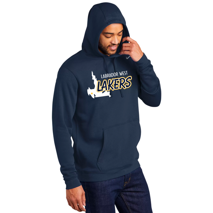 Labrador West Lakers Nike Swoosh Pullover Fleece Hoodie (Twill Patch)