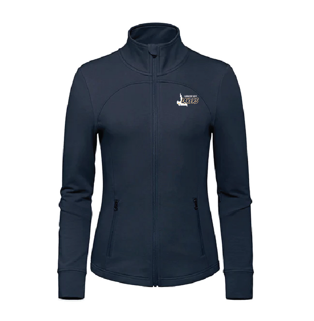 Labrador West Lakers French Terry Performance Full Zip Sweatshirt (Embroidered Logo)