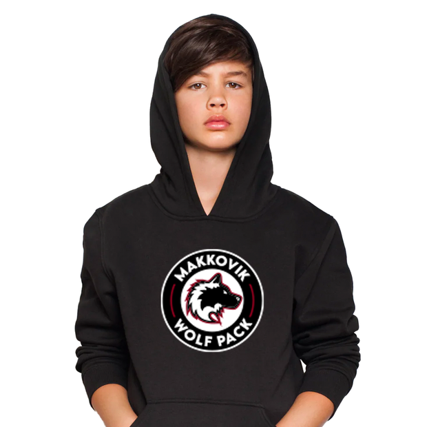 Makkovik Wolf Pack Apex/Premium Hoodie (Custom Twill Patch Logo)