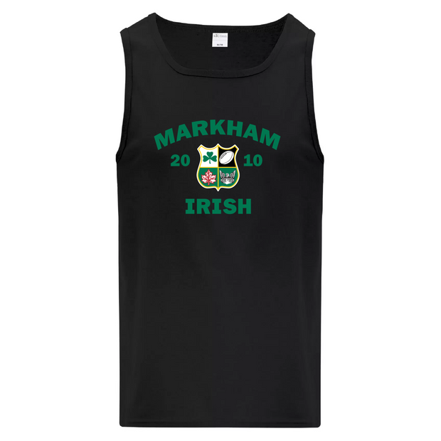 Property Of Markham Irish Cotton/Blend Tank (Print Logo)