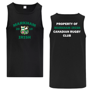 Property Of Markham Irish Cotton/Blend Tank (Print Logo)