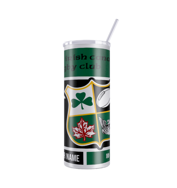 Sublimated Custom Skinny Tumbler