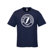 West Mall Lightning Cotton/Blend Essentials Tee (Print Logo)