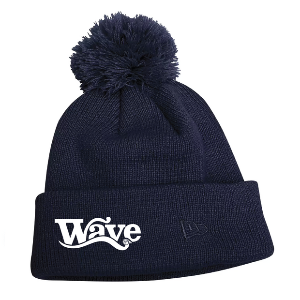 Wave Volleyball New Era Pom Pom Toque (Embroidered Logo)