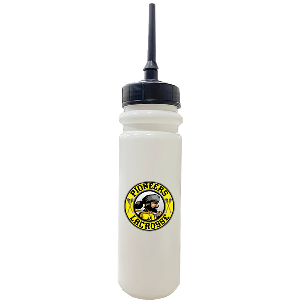 Lethbridge Pioneers Water Bottle with Tip (Vinyl Logo)