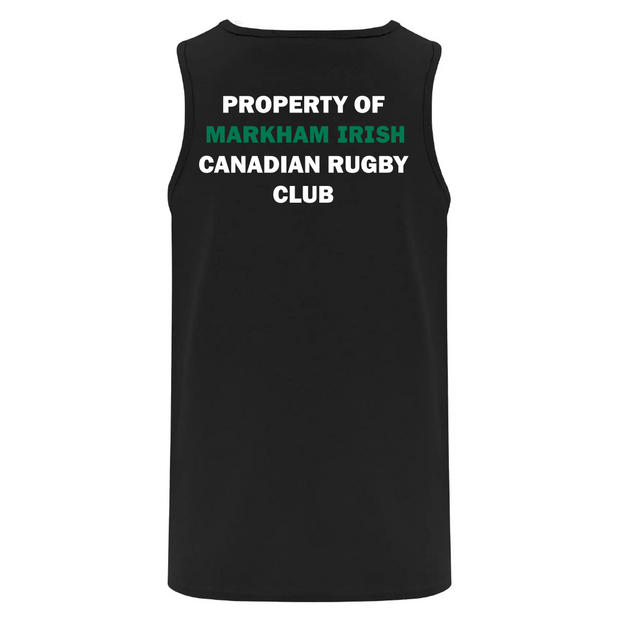 Property Of Markham Irish Cotton/Blend Tank (Print Logo)