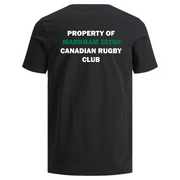 Property of Markham Irish Cotton Blend Tee (Print Logo)