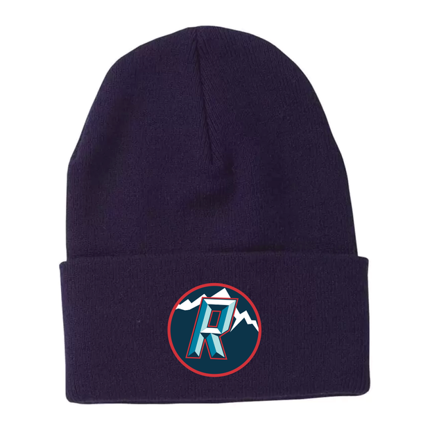 Rockies Knit Cuff Toque (Custom Patch Logo)