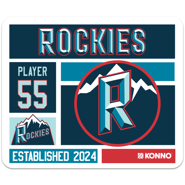 Rockies Personalized Sherpa Blanket (Sublimated)