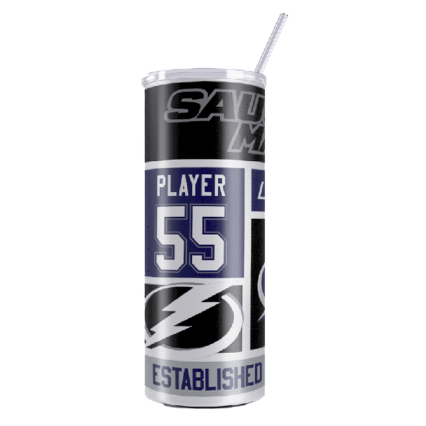 Lightning Sublimated Custom Tumbler (Sublimated Design)