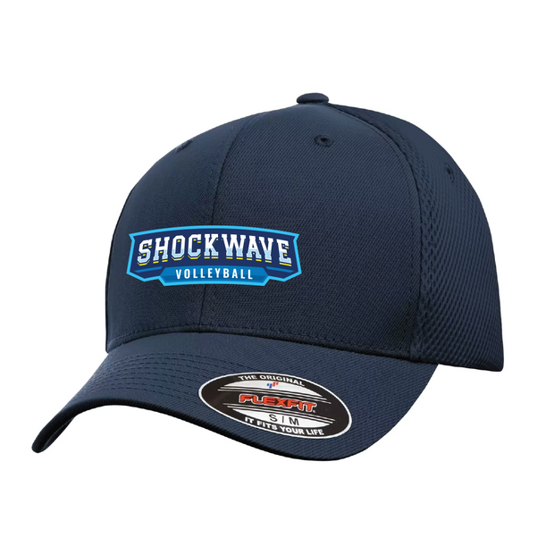 Shockwave Volleyball Performance Cap (Custom Patch Logo)