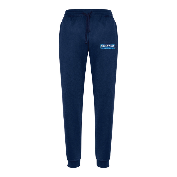 Shockwave Volleyball Performance Fleece Hype Pants (Custom Patch Logo)