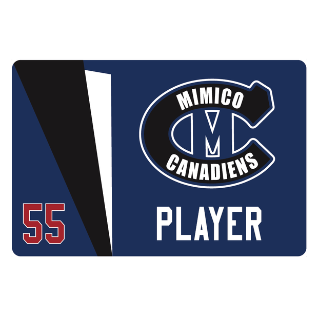 Mimico Canadiens Custom Skate Mat (Sublimated)