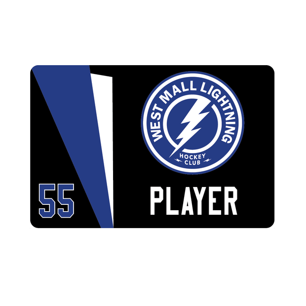West Mall Lightning Custom Skate Mat (Sublimated)