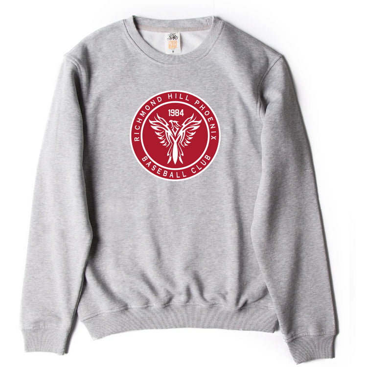 Richmond Hill Phoenix Premium Crewneck (Custom Twill Patch Logo)