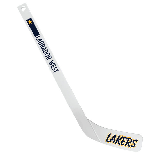 Labrador West Lakers Mini Stick (Vinyl Logo)