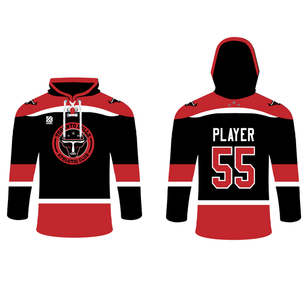 Toronto Bulls Custom Hockey Hoodie (Sublimated)