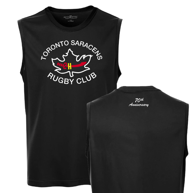 Toronto Saracens Sleeveless Performance Tee (Print Logo)