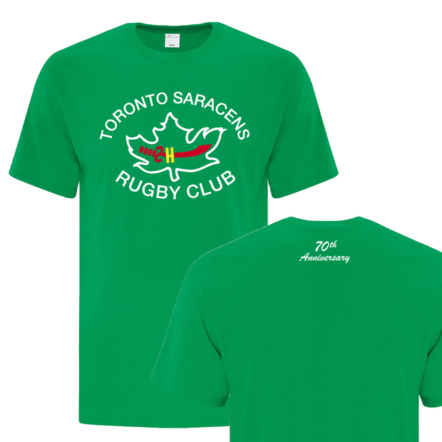 Toronto Saracens 70th Anniversary Cotton Tee (Print Logo)